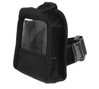 GALPADA Étui Rigide Antichoc Noir pour Émetteur sans Fil Guitare avec Clip Ceinture, Petite Sacoche de Transport Compacte Compatible Accessoires, Pochette de Protection et Organisation