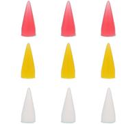 GALPADA Facile à Remplacer pour Stylo de Nail Art Embouts en Silicone Lot de 9 Petite Taille et Accessoires Manucure pour DIY Nail Arts