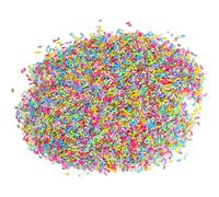 GALPADA Faux Paillettes en Pâte Polymère Multicolores 100G Tranches d'argile Douce pour Bricolage Breloques Décoratives DIY pour Bijoux Pendentifs et Embellissements Artisanaux