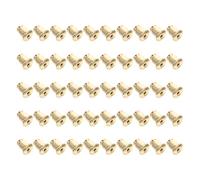 GALPADA Fermoirs de Boucles d'Oreilles 100 Pièces Cuivre Doré Accessoires Pratiques pour Fabrication de Bijoux Personnalisés Usage Professionnel