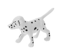 GALPADA Figurine Chien Décorative Plastique Stable Modèle Animal Réaliste pour Bureau et Jardin Décoration Intérieure et Extérieure Polyvalente Cadeau Original pour Amateurs de Chiens