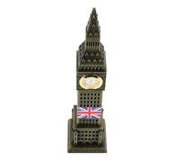 GALPADA Figurine De Collection Big Ben Vintage, Modèle D'architecture Londres, Statue Décorative Intérieure en Résine, Décoration De Table Londonienne, Souvenir Décoratif pour Bureau Et Maison
