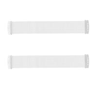 GALPADA Fil pour Caisse Claire en Acier Inoxydable 2 Pièces, Facile à Installer, Robuste, 20 Brins, Forme Simple, Accessoires Classiques pour Batterie