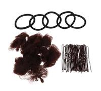 GALPADA Filet à Cheveux Invisible en Polyester Mat pour Danse et Spectacles, Maintien Sécurisé sans Traces, Forme en U, Adapté aux Femmes et Filles