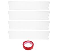 GALPADA Film de Protection Transparent et Facile à Nettoyer Protège Griffures de Chien Pack de 4 Pièces pour Rebord de Fenêtre en Abs Maison