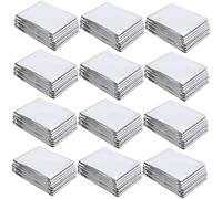 GALPADA Film Réfléchissant pour Plantes 12 Pièces en Polyester Argenté Film Isolant pour Serre Couverture Thermique pour Jardin et Protection Hivernale des Plantes