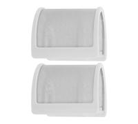 GALPADA Filtre Anti-pop pour Microphone en Métal Forme U Blanc, Lot de 2, Protège les Éclaboussures de Salive, pour Enregistrement et Autres Occasions