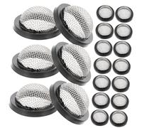 GALPADA Filtre De Tuyau Et Rondelle en Caoutchouc pour Jardin Et Machine à Laver, Kit 30 Pièces Crépine INOX, Joint Étanche pour Robinet Et Pommeau D'arrosage, Limiteur De Débit Anti-gaspillage