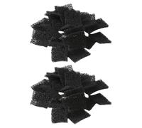 GALPADA Filtres à Éponge Noirs Filtration en Mousse PU pour Fontaine à Eau Lot de 60 Prolongation Durée de Vie Pompe pour Animaux pour Distributeur d'eau pour Chiens et Chats