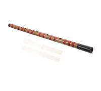 GALPADA Flûte Bambou Chinoise Traditionnelle Longue pour Débutants Instrument de Musique à Vent Simple et Décoratif Mélodieux et Prise Confortable pour Apprentissage