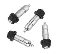 GALPADA Fontaine à Eau pour Poules 10 Pièces en Acier Inoxydable Tétine Amovible et Joint en Caoutchouc pour Abreuvoir Automatique en Élevage de Volailles