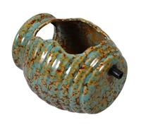 GALPADA Fontaine Décorative Céramique pour Jardin Jarre à Circulation Eau pour Aménagement Extérieur et Intérieur Pot Antique pour Courtyard et Piscine