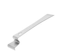 GALPADA Grattoir Ruches Acier Inoxydable Courbé Outil Apicole Usure pour Ouverture et Nettoyage Cadres Abeilles Outil Apiculteur Durable