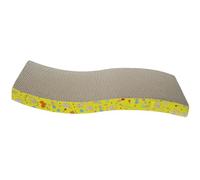 GALPADA Griffoir pour Chat en Carton Ondulé Marron, Planche à Gratter Solide Qui Garde Chats Actifs et Réduit Comportements Destructeurs, pour Jouer et Entraîner Chatons Plusieurs Styles