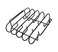 GALPADA Grill Rack Portable Acier Inoxydable pour Barbecue Extérieur Support Stable pour Rôtissage de Côtes et Petits Plats Accessoire Camping Jardin