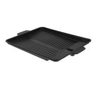 GALPADA Grille Barbecue Rectangulaire en Aluminium Revêtement Antiadhésif, Design D'écoulement D'huile et Résistance la Chaleur pour Barbecue la Maison