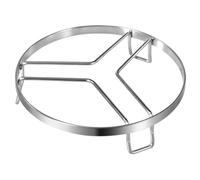 GALPADA Grille de Vapeur Cuisine Maison et Restaurant Légère et Facile à Utiliser Ronde à 3 Pieds en Acier Inoxydable 304