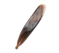 GALPADA Gua Sha Massage Tool Corne Naturelle Épais pour Massage Du Visage et Du Corps Améliore Absorption des Soins Soulage Fatigue et Favorise la Circulation