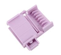 GALPADA Guide de Coupe Professionnel Tondeuse Cheveux Violet Sabot de Tondeuse Ajustable pour Coiffeurs Usage Salon et Domicile