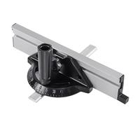 GALPADA Guide D'onglet de Précision pour Scie sur Table Système de Clôture, Réglage Rapide de L'angle, Bouton de Réglage, Alliage D'aluminium et Plastique pour Projet de Couleur Aléatoire