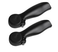 GALPADA Guidon Adjoint VTT en Alliage D'aluminium Noir pour Cyclistes | Installation Facile par Boulon, Compatible Guidons Plats, Usage Vtt et Sortie Extérieure