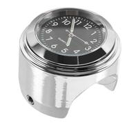 GALPADA Horloge Guidon Aluminium Antipoussière Montre Pratique pour avec Température Montage Facile et Design Compact