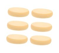 GALPADA Houppette Ovale Maquillage 6 Pièces Épaisse Résistant à L'usure Poudre Cosmétique Accessoires Polyvalents Pour Maquillage Visage