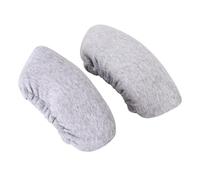 GALPADA Housse de Béquille Sous Bras Coton Épais Coussinets Rembourrés Lavables Protection Douce Anti-friction pour Canne de Marche Portable et Remplaçable Lot de Gris