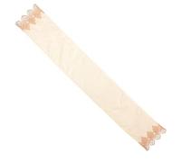 GALPADA Housse de Piano Anti-poussière Douce en Tissu Or Broderie Fleurie Couverture Complète Élégante pour Pianos et Claviers