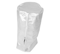 GALPADA Housse pour Bouteille De Gaz Renforcée 15 Kg Argentée pour Usage Extérieur, Couverture Intégrale Résistante Aux Intempéries UV Isolation Thermique pour Camping Cuisine en Plein Air