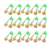 GALPADA Indicateur de Touche de Pêche à Alerte Sonore, Clip Stable | Cuivre et Plastique, Détection Sensible, Usage Mer et Toutes Pêches, Accessoire Polyvalent