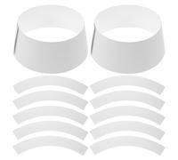 GALPADA Insérer le Formulaire de Chapeau pour Rangement et Présentation Restauration de Forme 20 Pièces Façonneur de Structure de Chapeau Rond Blanc en Papier, Anti-froissement