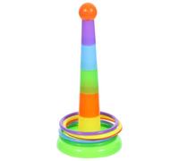 GALPADA Interactif en Plastique pour Perroquets Anneaux, Développement de L'intelligence, pour Jeux Sportifs et Entraînement des Oiseaux Couleur Aléatoire
