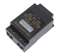 GALPADA Interrupteur Minuterie Micro-ordinateur 220v 30a Écran Clair et Contrôle Précis en Plastique pour Gestion du Temps Domestique