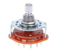 GALPADA Interrupteur Rotatif Sections Positions pour Guitare Électrique Commutateur Solide et Facile à Installer Sélecteur de Tonalité Polyvalent