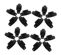 GALPADA Isolateurs De Fil De Clôture Électrique 50 Pièces pour Clôtures à Bétail en Polypropylène Solide Usage Agricole pour Confinement Sécurisé Accessoires Isolants Soi-même sans Perte D'énergie