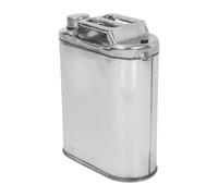 GALPADA Jerrican en Acier Inoxydable 10l Portable avec Bec Verseur Flexible et Valve de Décompression pour Eau et Plantes de Jardin, Camping et Tout-terrain