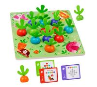 GALPADA Jeu Éducatif Bois pour Garçon Fille Puzzle Mémoire Numérique Éveil et Sûr pour Garçons et Filles Ans et Plus