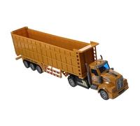 GALPADA Jouet Modèle De Camion Porte-conteneurs Jouet De Dépanneuse Mini Camion De Transport De Remorque Figurine De Voiture Statue De Table Modèle De Voiture pour Garçons