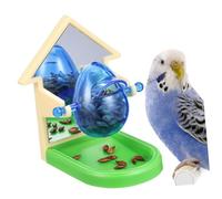 GALPADA Jouet pour Perroquet Distributeur de Nourriture Anti-Fuite Accessoire Intéressant pour Oiseaux Jouet d'Entraînement pour Perruches Matériau Sécurisé et Facile à Installer