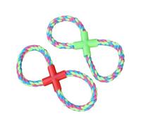 GALPADA Jouets à Mâcher pour Chiens en Corde de Coton 8 de 2pcs, Phase de Dentition, Améliore L'intelligence Réactivité des Chiens Couleur Aléatoire