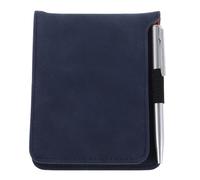 GALPADA Journal de Score de Golf, Carnet de Golf Portable, Couverture PU Bleue, Papier et Plastique, avec Stylo, pour Golfeurs, Sports de Plein Air