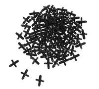 GALPADA Kit 100 Raccords Cannelés 6 MM pour Système d'Irrigation Goutte à Goutte Raccord Mâle Compatible Tuyaux PVC pour Pelouses Potagers et Balcon