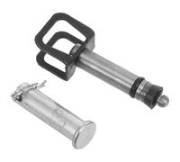 GALPADA Kit D’accessoires pour Cric Hydraulique 2 Tonnes Goupille de Traction à Ressort, Poignée et Valve de Retour, Ensemble 3 Pièces Compatible Entretien Véhicules et Karting, Usage