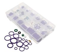GALPADA Kit D'assortiment de Joints Toriques 1 Set Complet en Caoutchouc Pièces Étanches Multi-fonctionnelles pour Compresseur Climatisation Voiture pour Ambiance Estivale