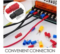 GALPADA Kit de 20 Connecteurs D’Alimentation Unipolaires 30 A 600 V Connecteurs Rapides Modulaires pour Bornes de Chariot Élévateur Fiche Électrique de Remplacement pour Applications