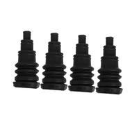 GALPADA Kit de 4 Soufflets de Pare-feu en Caoutchouc pour Faisceaux de Câbles Automobile, Passe-câble Noir, Anti-uv, Facile à Entretenir, Gestion de Câbles pour Véhicules