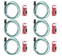 GALPADA Kit de 6 Interrupteurs de Fin de Course Mécaniques pour Imprimante 3d en Plastique avec Fil de Cuivre, Compatibilité Polyvalente pour Design et Éducation