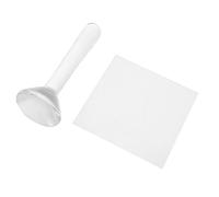 GALPADA Kit de Broyage pour Pigments Minéraux Pilon en Verre Dépoli et Plaque de Broyage 13 X 4,8 Cm, Ensemble Compact pour Mélange Précis de Peinture Aquarelle, Outil Essentiel D’atelier