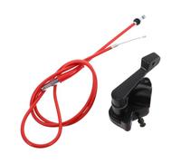 GALPADA Kit de Câble D'accélérateur Moto Pouce 4ft pour 50-250cc | Plastique et Alliage, Structure Élastique à Encliquetage, Interface Filetée Antidérapante Préinstallée